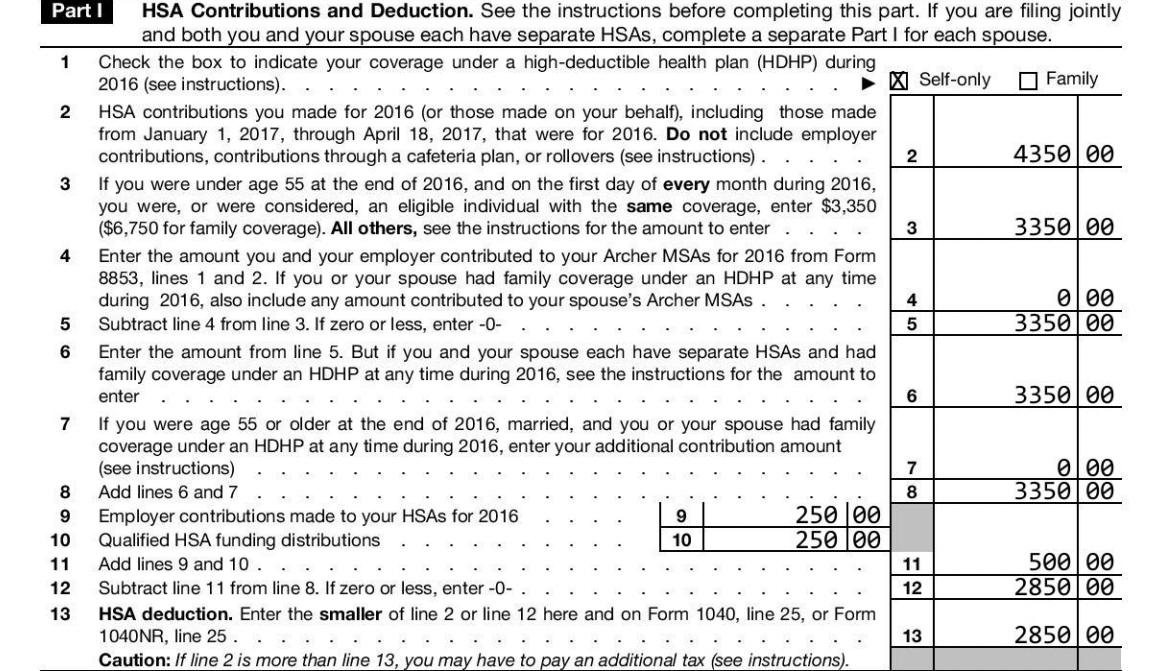 2023 Form 8889 Printable Forms Free Online