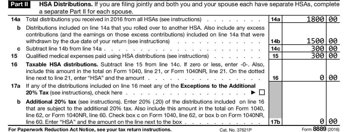 irs hsa qualified expenses 2016