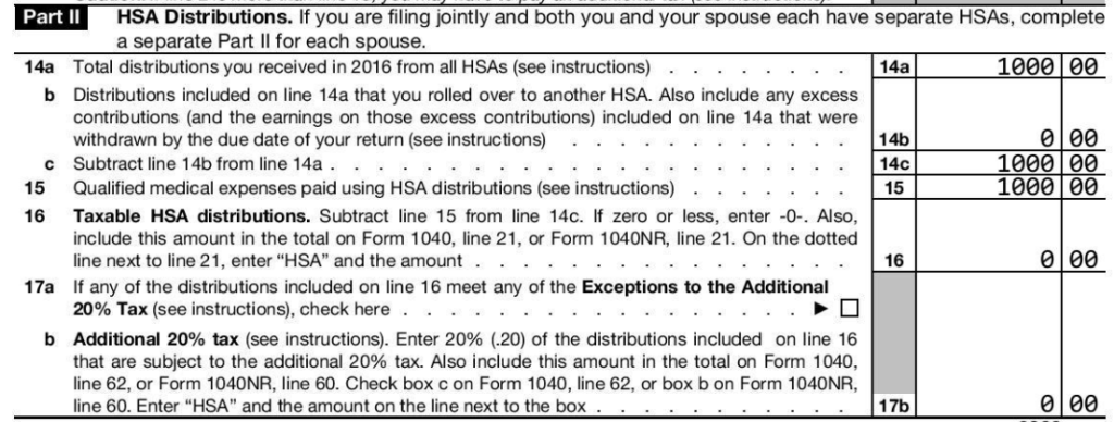 Age 65 HSA distributions for qualified medical expenses