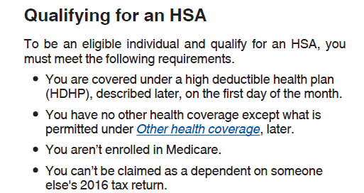 HSA Family Contribution Limit Spouse on Medicare
