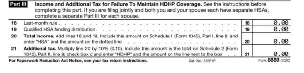 2020 Form 8889 – How to and Examples | HSA Edge